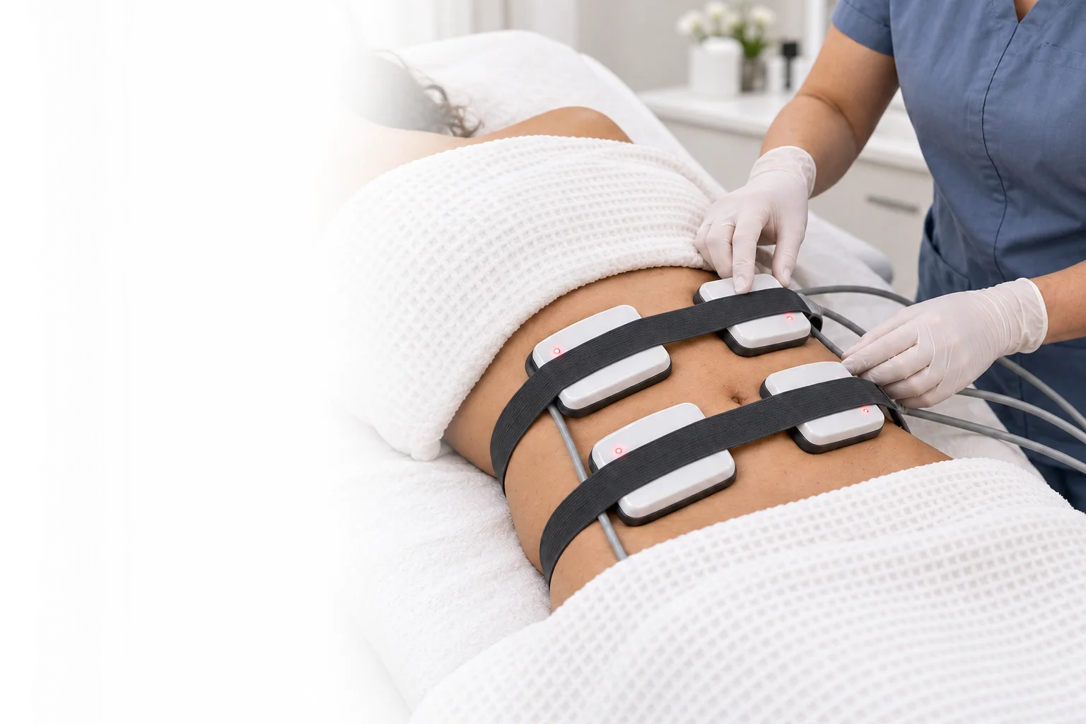 Laser lipolysis treatment
