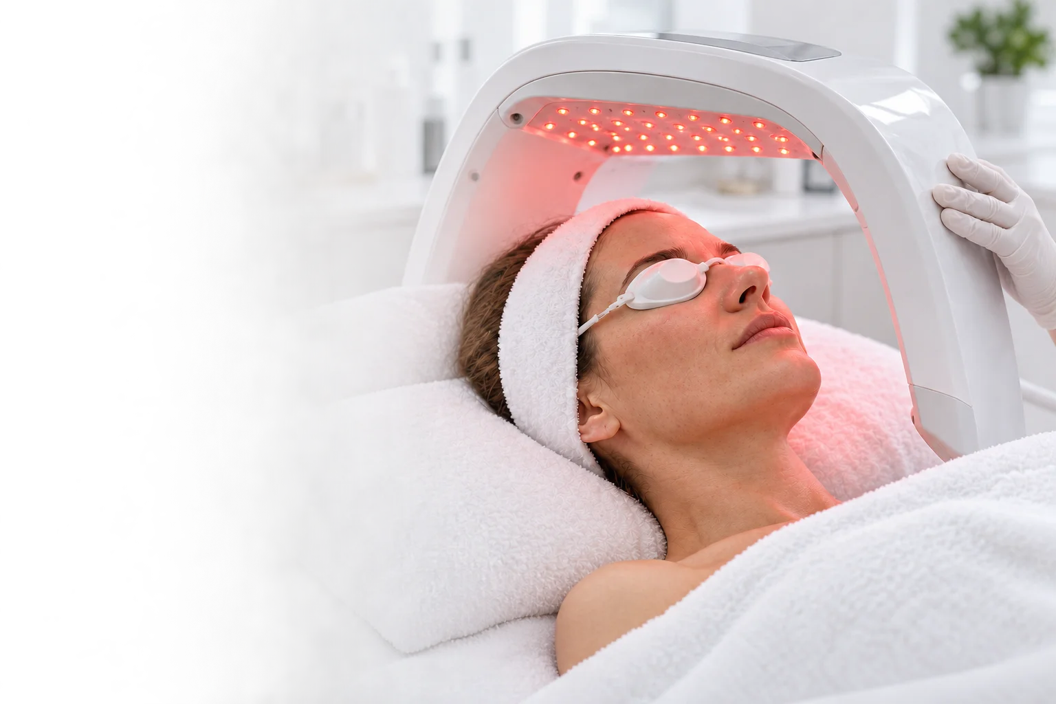 LED therapy treatment